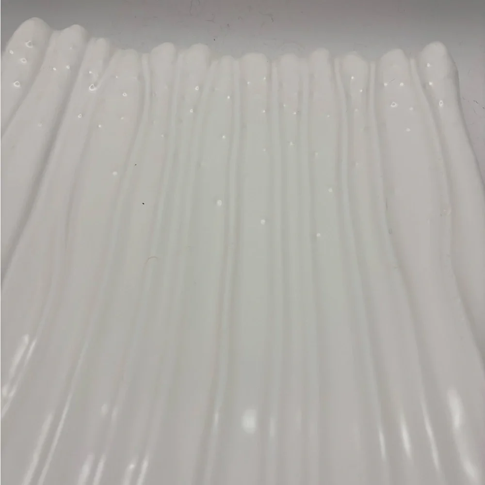 White Asparagus Ceramic Tray/Plate